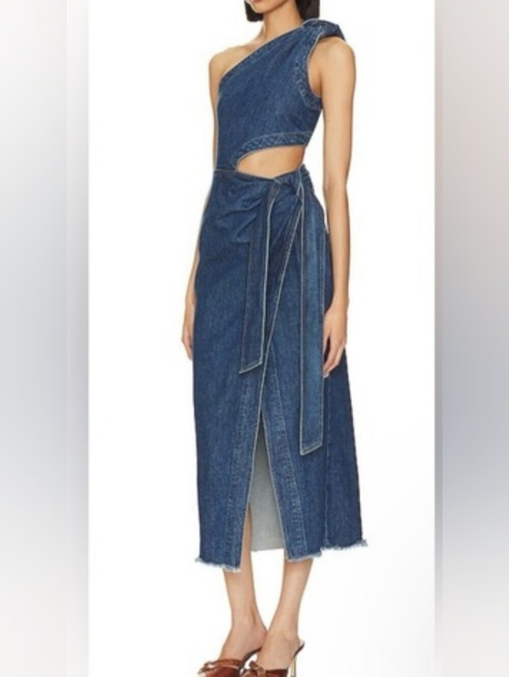 JONATHAN SIMKHAI Doran Denim Midi Dress in Covina
Size XL - Picture 2 of 10